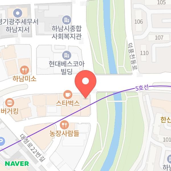 CU하남시청점 위치