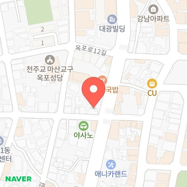 SE옥포성안점 위치