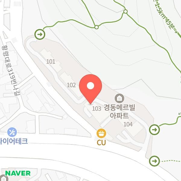 CU대연메르빌점 위치