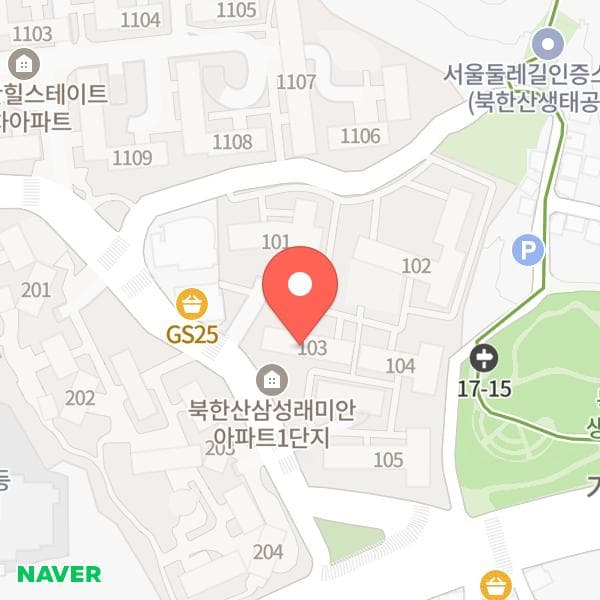 GS25불광래미안점 위치